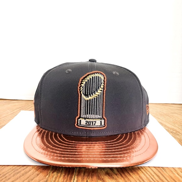 New Era 2017 MLB Houston Astros Men’s SnapBack Hat Adjustable 9Fifty Parade - Picture 1 of 11